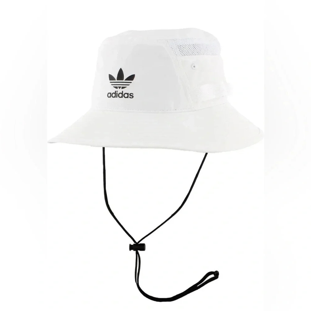 Adidas Originals Unisex Originals Webbing Boonie white Size Small/Medium NWT